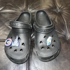 2024 Disney Parks Exclusive Mickey Ears Black Crocs Men’s 6 Women’s 8